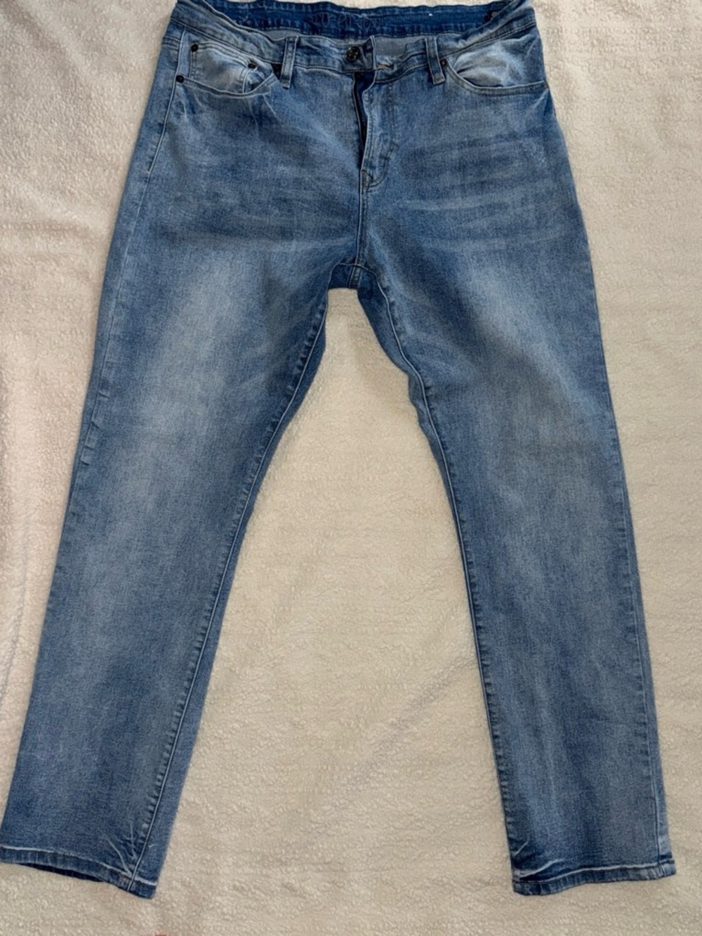 Rue21 Men's Light Blue Slim Straight Jeans